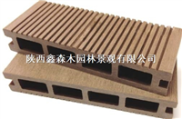 西安塑木型材 陕西塑木地板 鑫森木塑木生产厂家