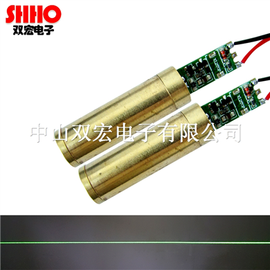 綠光一字線激光器532nm50mW綠光激光頭工業(yè)級鐳射模組激光管發(fā)射器