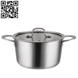 304三层钢汤锅（Stainless steel pot）ZD-SCG08