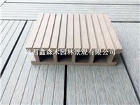 西安木塑/木塑生产厂家/园林工程专用塑木材料--陕西鑫森木园林景观有限公司