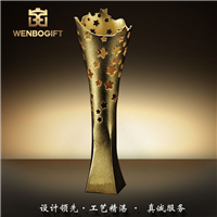 WB-171017設計獨特五角星獎杯深圳市文博工藝制品有限公司