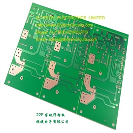 1-Layer 22F PCB 