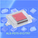 ALS-PD70-01C/TR7贴片光敏管，630nm峰值波长光敏二极管