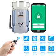WAFU WF-008W WIFI Remote Control Invisible Security Door Lock for Home, Hotel, Office