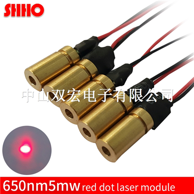 high quality 650nm 5mw red dot laser module Red laser diode diameter 6mm small size industrial class