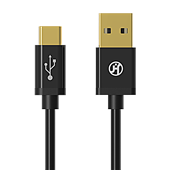 USB A Male to Type C cable