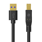 USB A Male to USB B Male