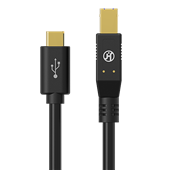 USB B Male to Type C Cable