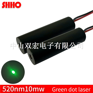 High quality green laser ranging 520nm 10mw green dot laser module green point laser level parts law