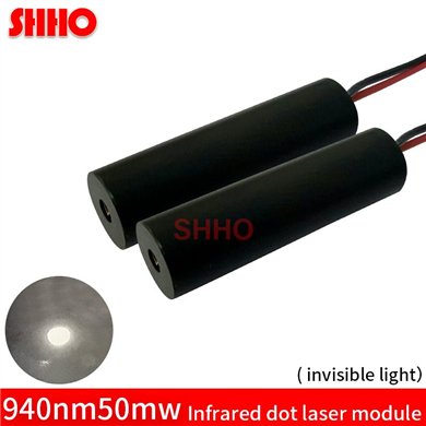 Hot sale invisible light 940nm 50mw infrared dot laser module 10*30mm IR signal transmitter radar ra