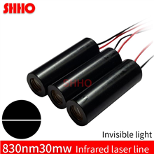 High quality 830nm 30mw infrared line laser module IR laser signal marking fall in night super brigh