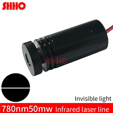 Adjustable new product 780nm 50mw infrared line laser module the line thickness can change IR laser 