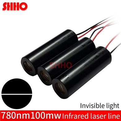 High quality 780nm 100mw infrared line laser module IR laser positioning at light laser the night vi