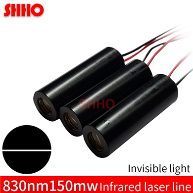 Discount price high quality 830nm 150mw infrared line laser module IR laser marking signal transmitt