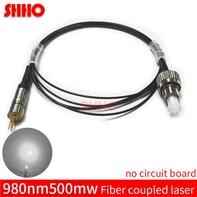 High quality customizable 980nm 500mw infrared light fiber coupled laser optical coupling fiber lase