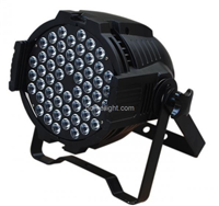 LED Parcan 54 by 3 W RGB in stage show