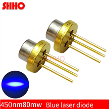 Stability laser semiconductor TO18/diameter 5.6mm 450nm 80mw blue laser diode photoelectric componen