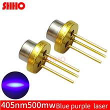 High quality laser semiconductor TO18/diameter 5.6mm 405nm 500mw blue violet laser diode high power 