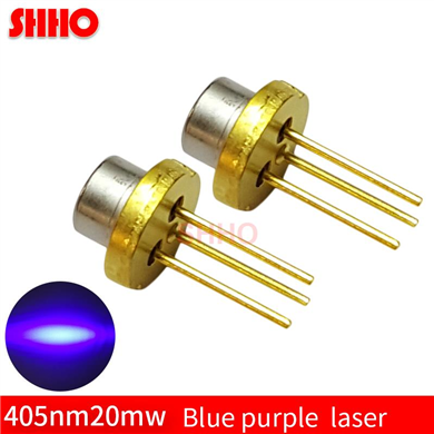 Low power laser semiconductor TO18/diameter 5.6mm 405nm 20mw blue violet laser diode medical devices