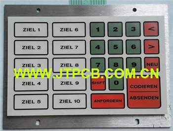 Backplane Membrane Keypads