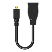 Type D to HDMI Female cable