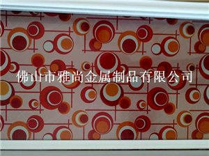 彩色不锈钢卫浴装饰板，七彩色大小圆圈花纹板