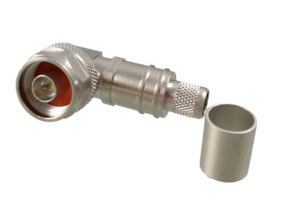 N R/A Plug (Male) Cable Connector Crimp/Plug-in Contact for LMR-400 | Belden 7810A, 8214, 9913