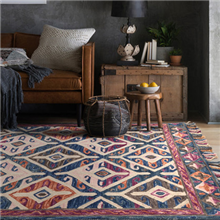 美式地毯卧室复古编织加厚款