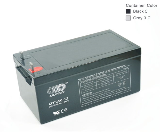 奥特多蓄电池OT250-12