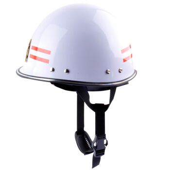 白色消防安全抢险救援头盔