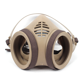 防毒半面具防尘防雾霾面罩需配合滤毒盒