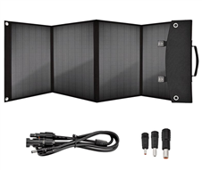 80 W folding solar charger