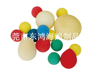 海绵球,泡绵圆球,椭圆球,PU棉球