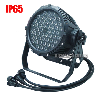 Waterproof 54x3w RGBW LED Par Light