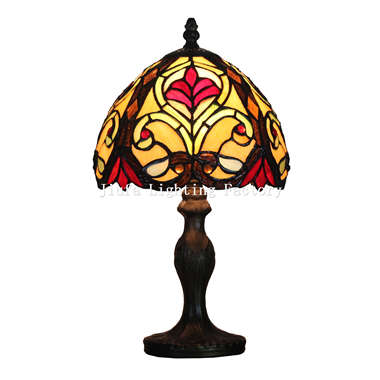 TL080030-fleur de lis tiffany lamp stained glass for lighting