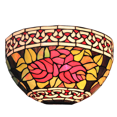 WL120020 12 inchTiffany style  stained glass art decor wall lamp 