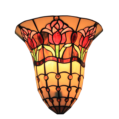 WL120025 12 inchTiffany wall sconce  stained glass wall lamp 