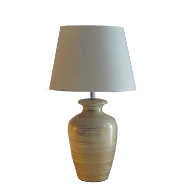 TRF110006  11 inch ceramics china base modern fabric table lamp cloth lighting jiufa lighting   