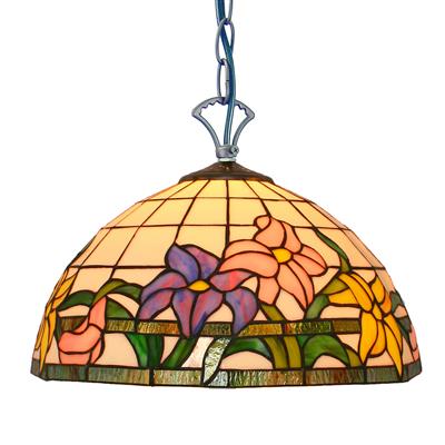 PL120003 flower glass stained modern tiffany pendant lamp
