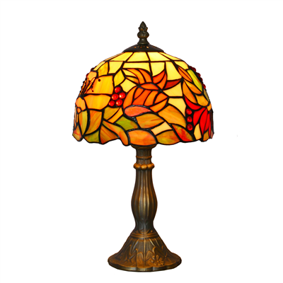 TL080003-8 inch stained glass table lamp decorative tiffany table light indoor lighting fixture anti