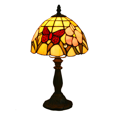 TL080005-butterfly lamp Table Lampes tiffany glass desk light
