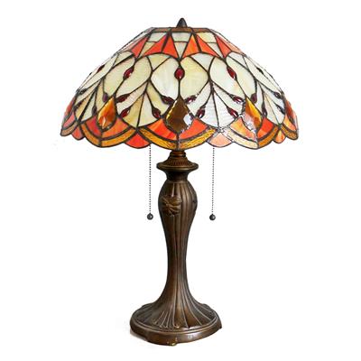 TL160002-16 inch hand made stained glass tiffany table lamp decorative lighting fixture home decor  