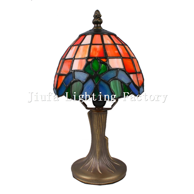 TL060005-tiffany mini lamp stained glass decorative table light