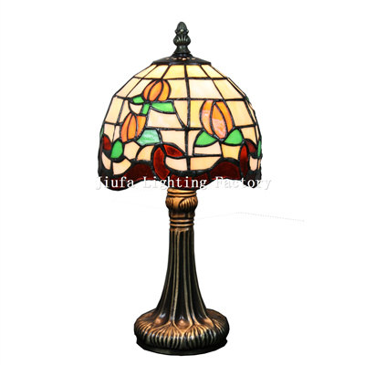 TL060010-tiffany style tulip table lamp 