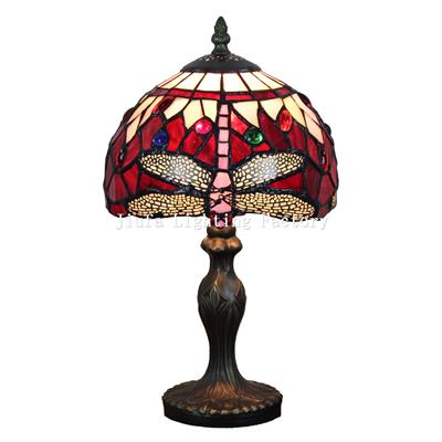 TL080016-dragonfly tiffany glass lamp home decoration