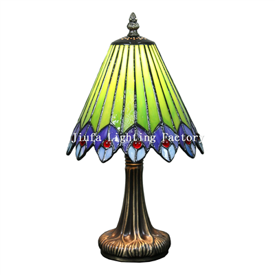 TL080022-peacock tiffany bedside lamps decorative lighting