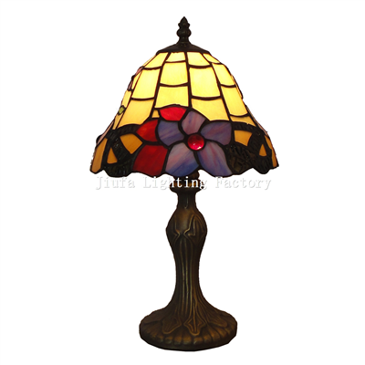 TL080031-stained glass designer table lamp