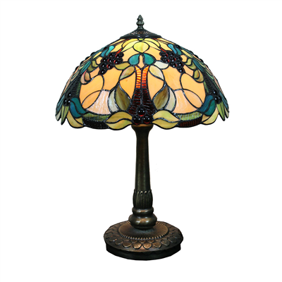 TL160047 16 inch Tiffany Table Lamp desk light  lighting fixture from China 