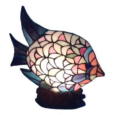 TLC00008-tiffany fish lamp accent lamp home decoration lights