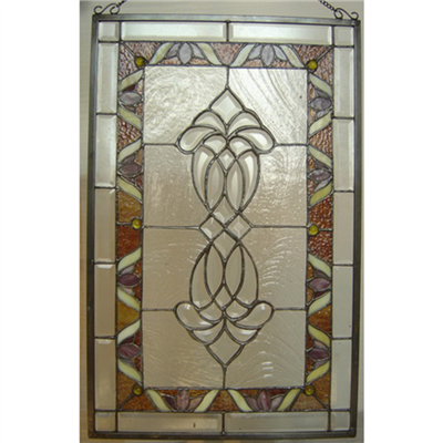 GP00025 Tiffany Style  stained glass window panel 